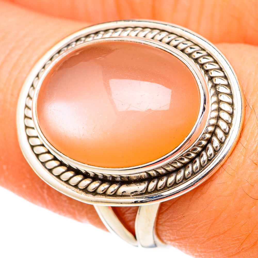 Sunstone Rings handcrafted by Anasilvercos - RING101713