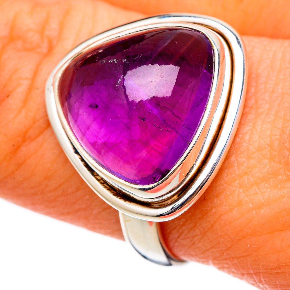 Amethyst Rings handcrafted by Anasilvercos - RING101754