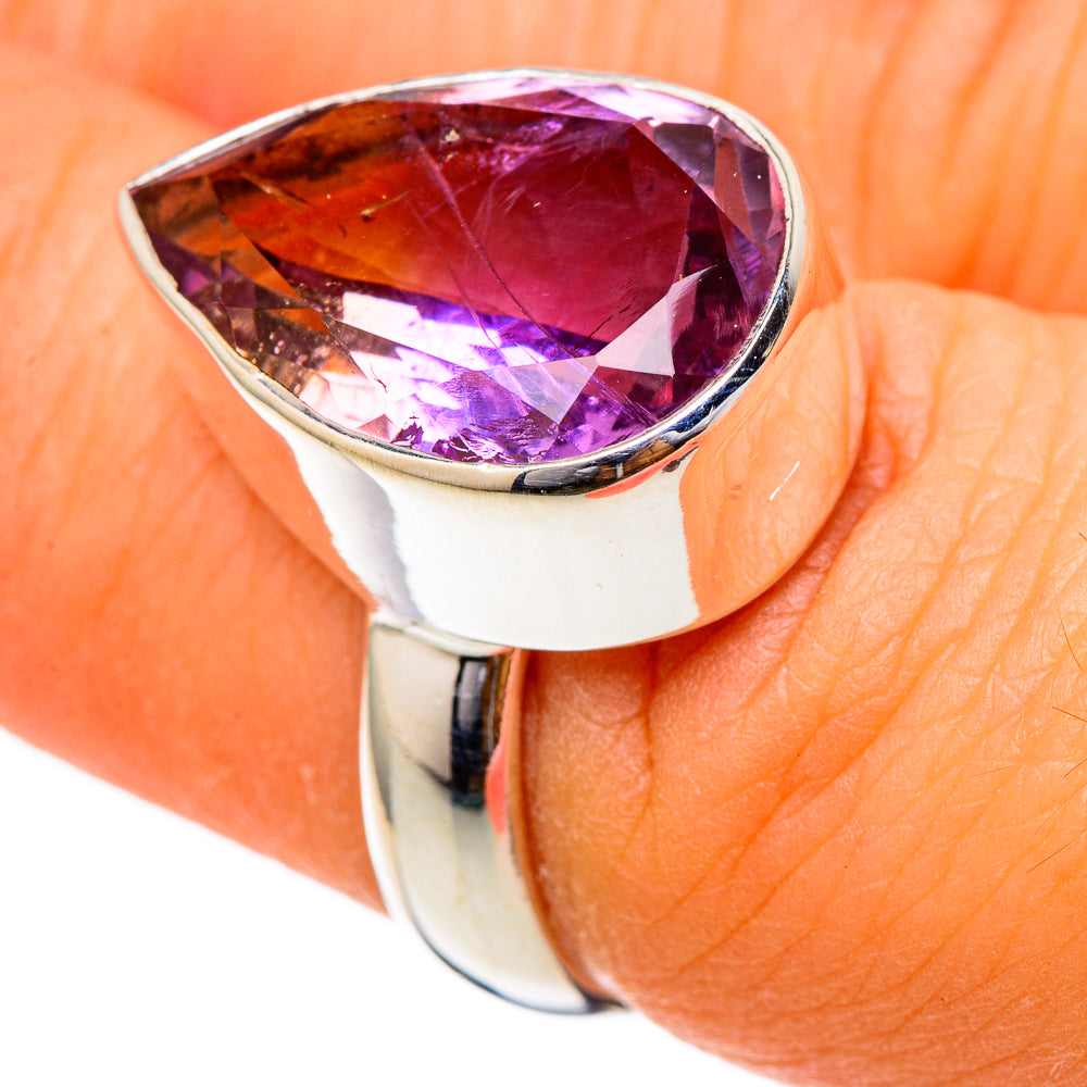 Amethyst Rings handcrafted by Anasilvercos - RING101756