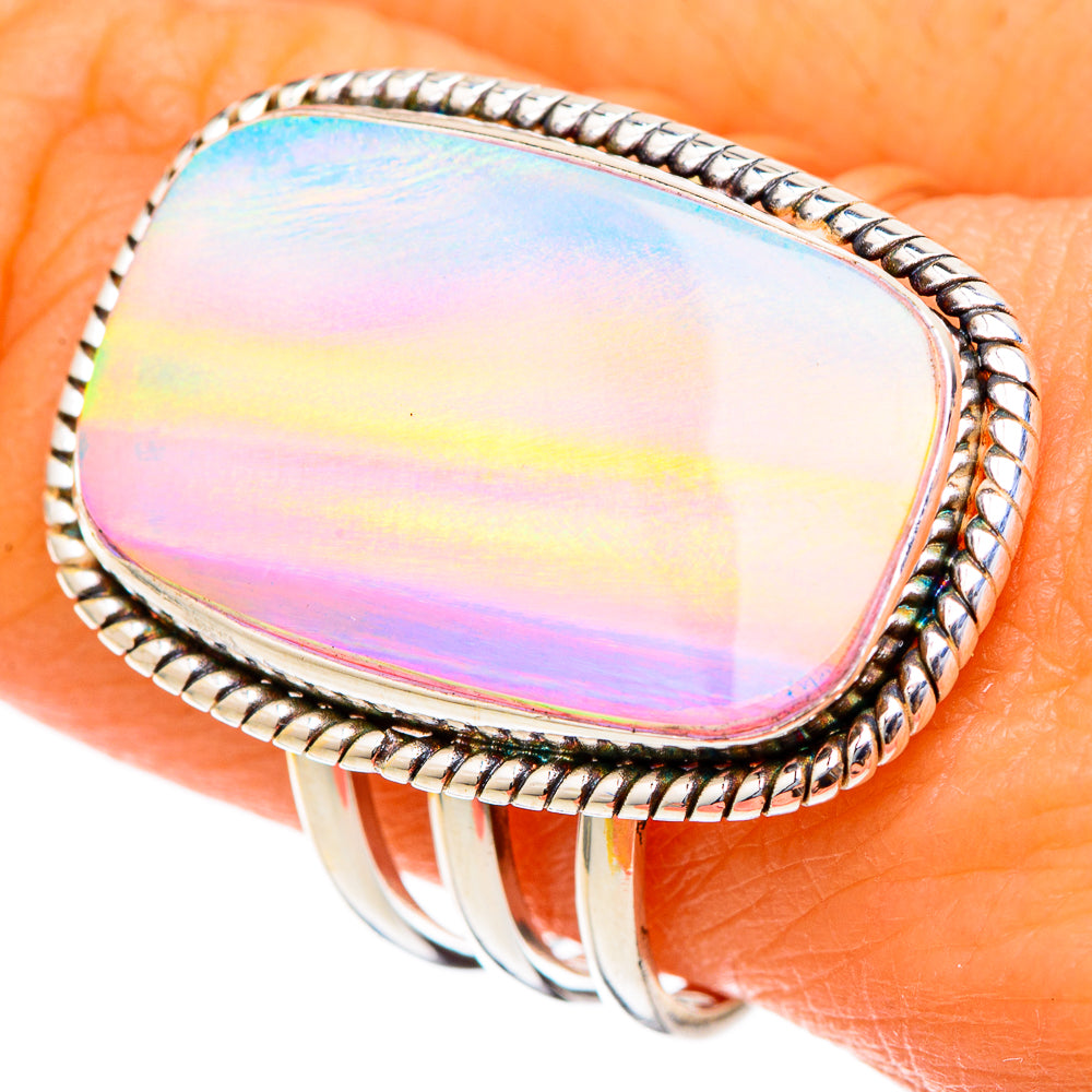 Aura Opal Rings handcrafted by Anasilvercos - RING101792