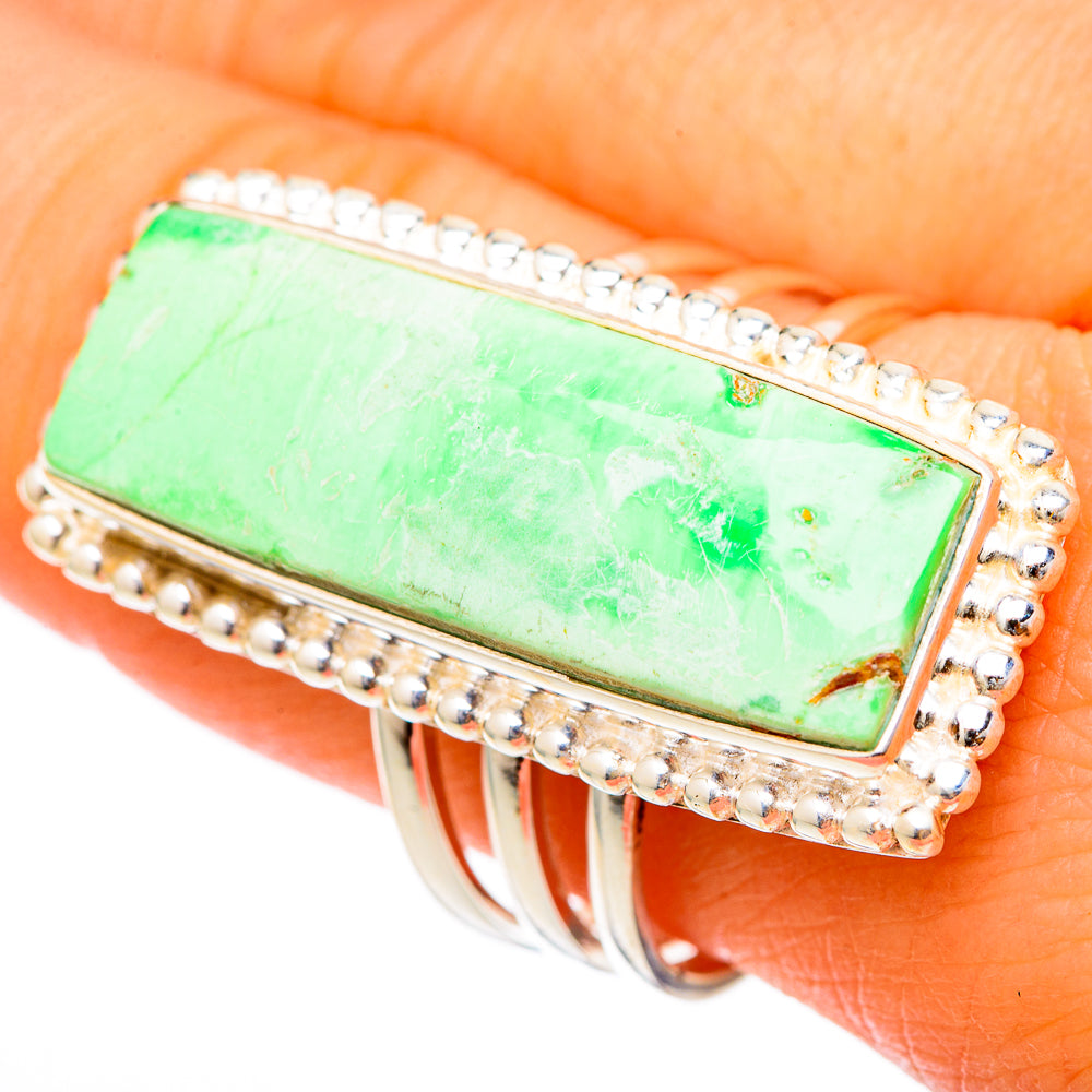 Variscite Rings handcrafted by Anasilvercos - RING101809
