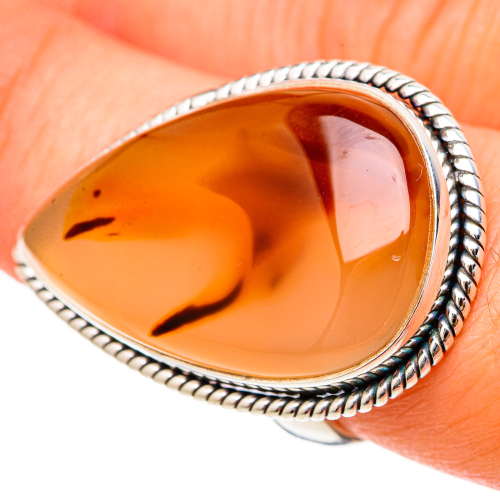 Montana Agate Rings handcrafted by Anasilvercos - RING101814