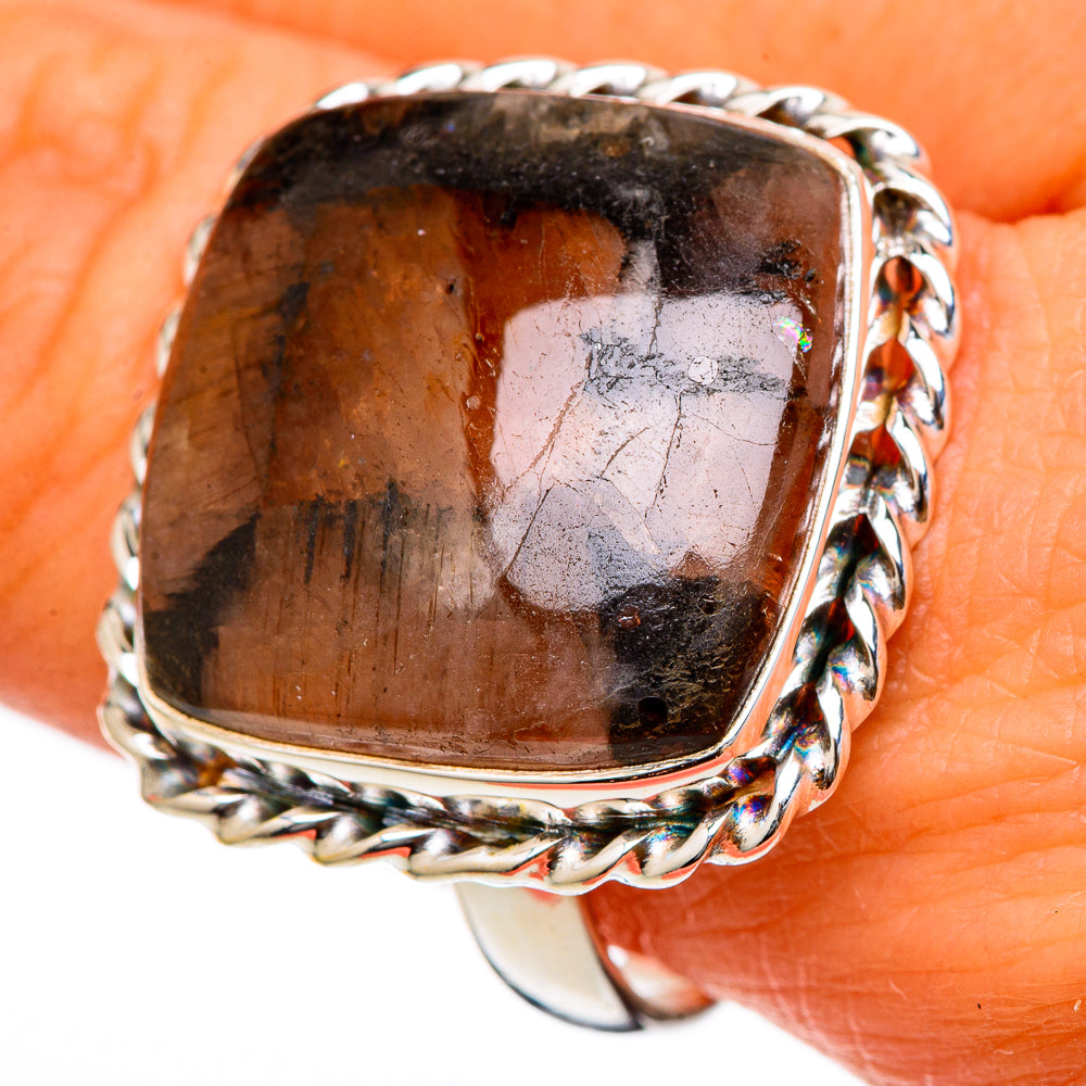 Sunstone Rings handcrafted by Anasilvercos - RING101816