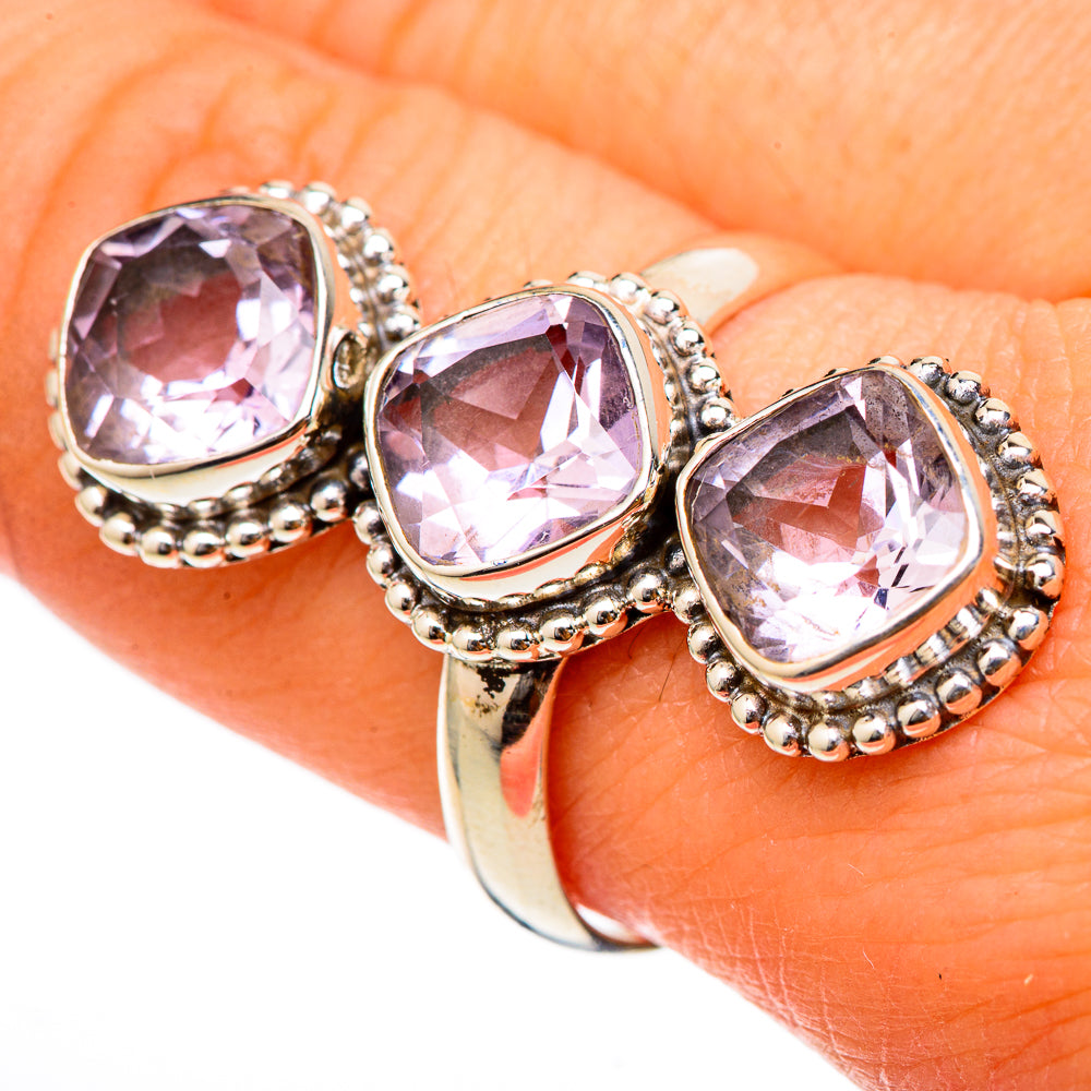 Amethyst Rings handcrafted by Anasilvercos - RING101827