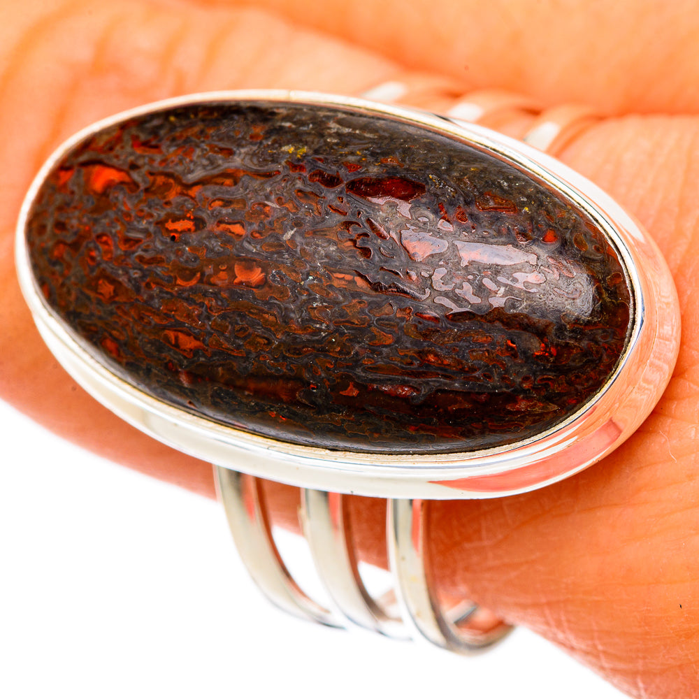 Dinosaur Bone Rings handcrafted by Anasilvercos - RING101856