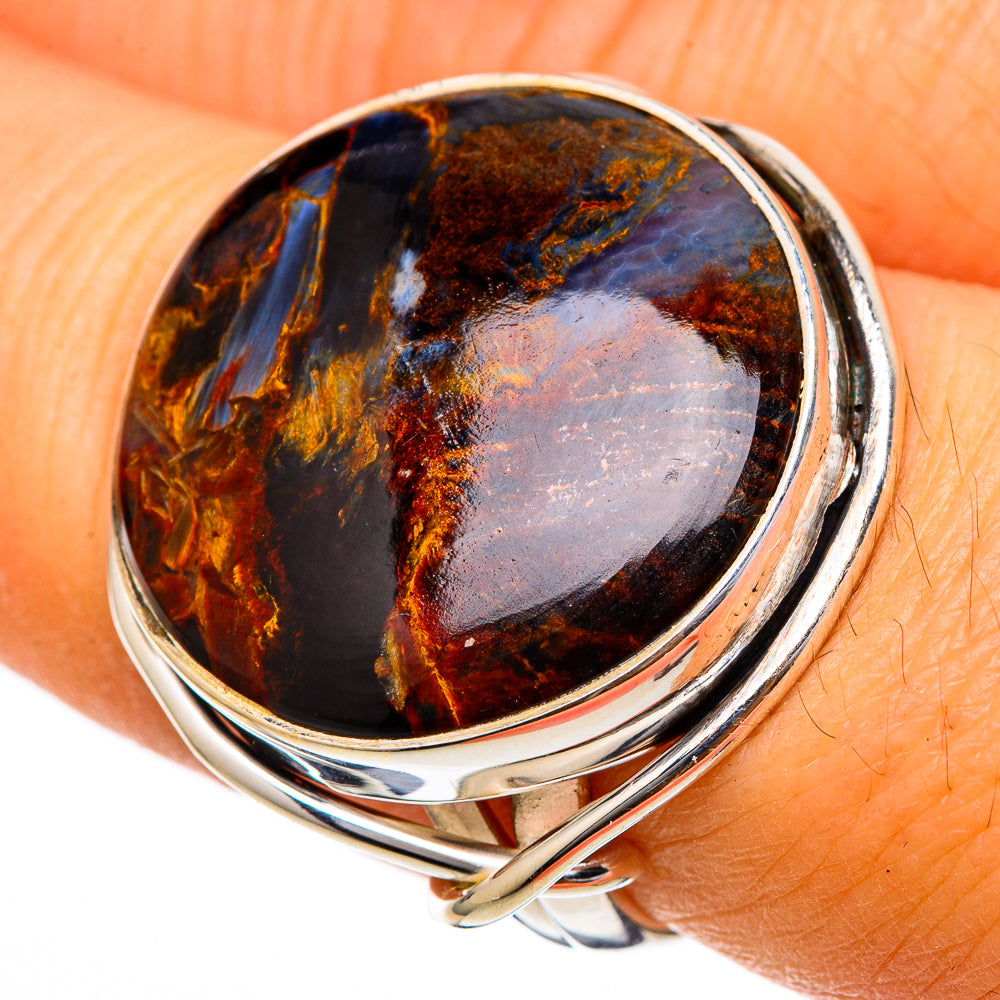 Pietersite Rings handcrafted by Anasilvercos - RING101865