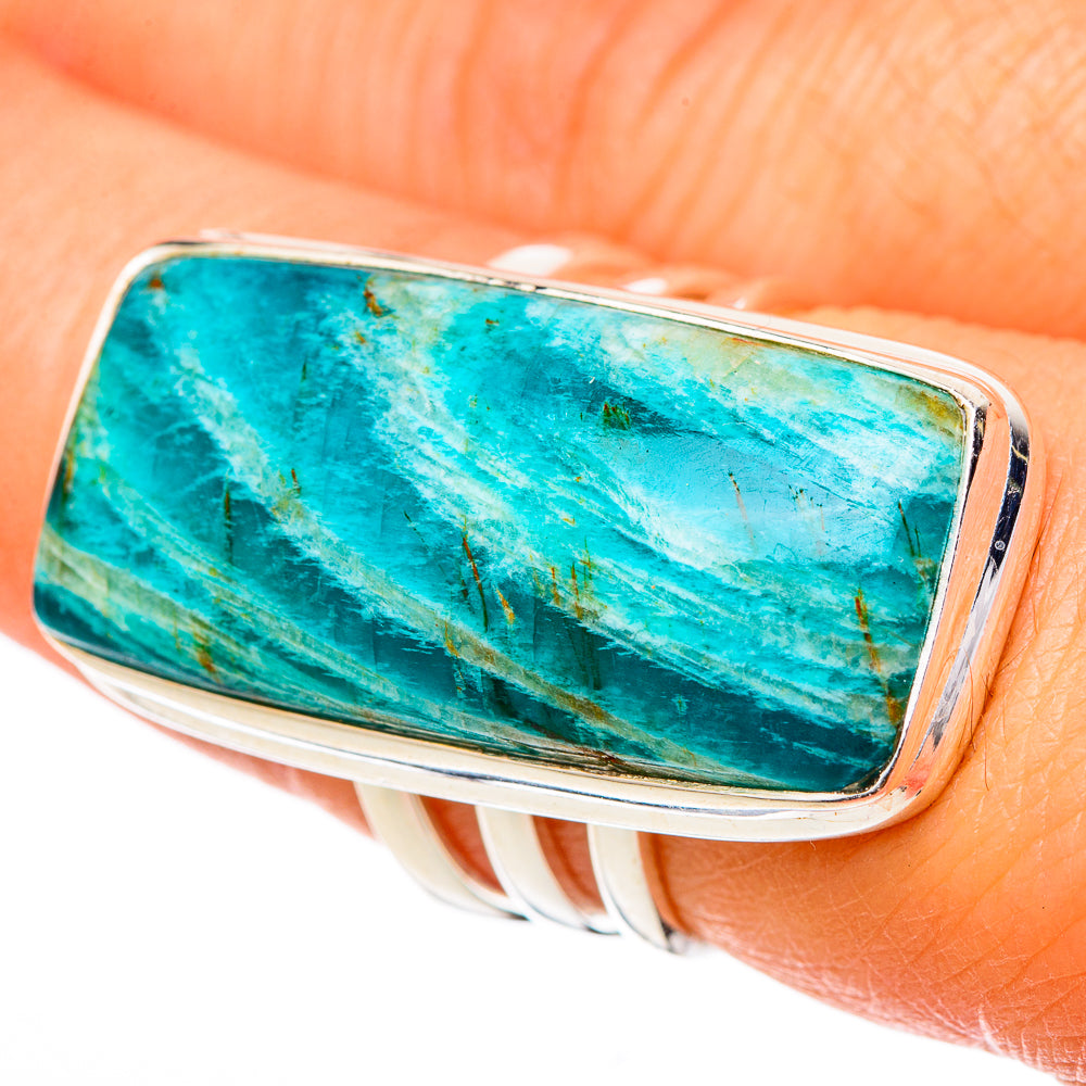 Amazonite Rings handcrafted by Anasilvercos - RING101910
