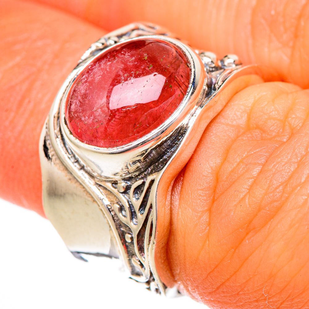 Pink Tourmaline Rings handcrafted by Anasilvercos - RING101941