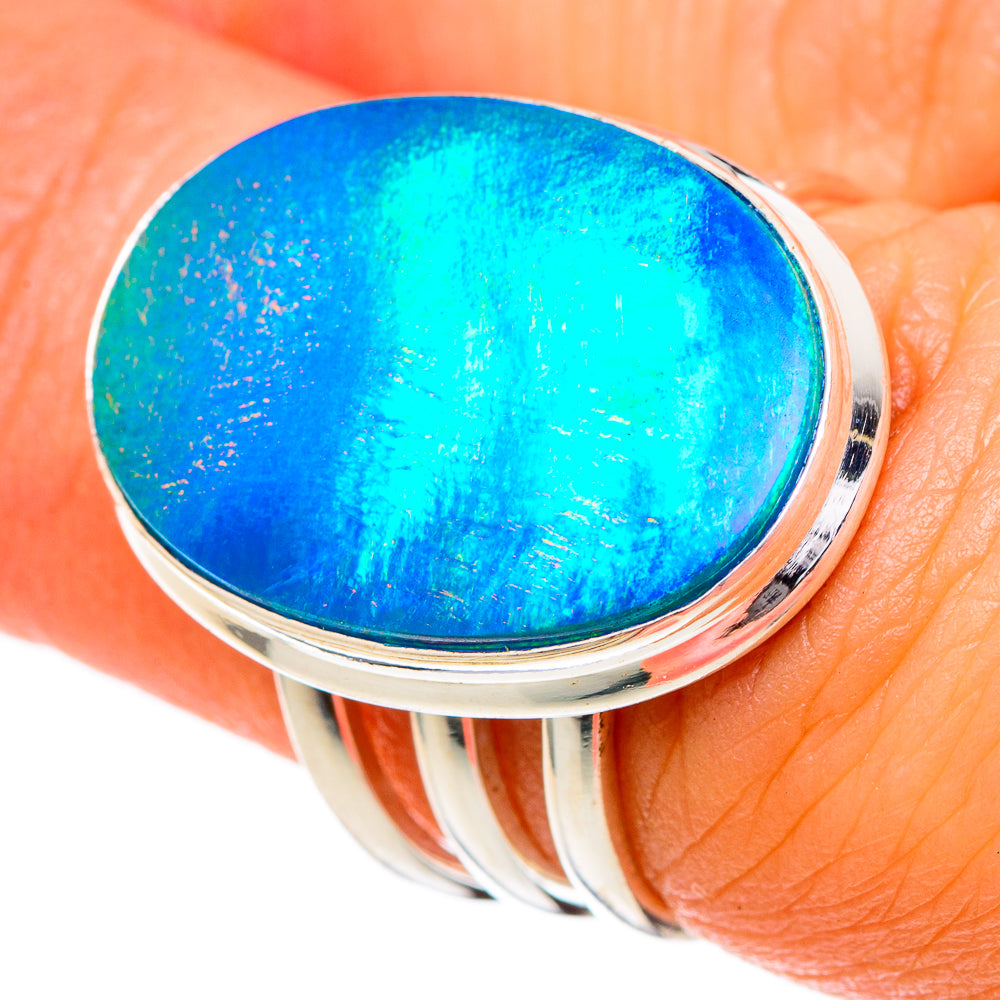 Aura Opal Rings handcrafted by Anasilvercos - RING101959