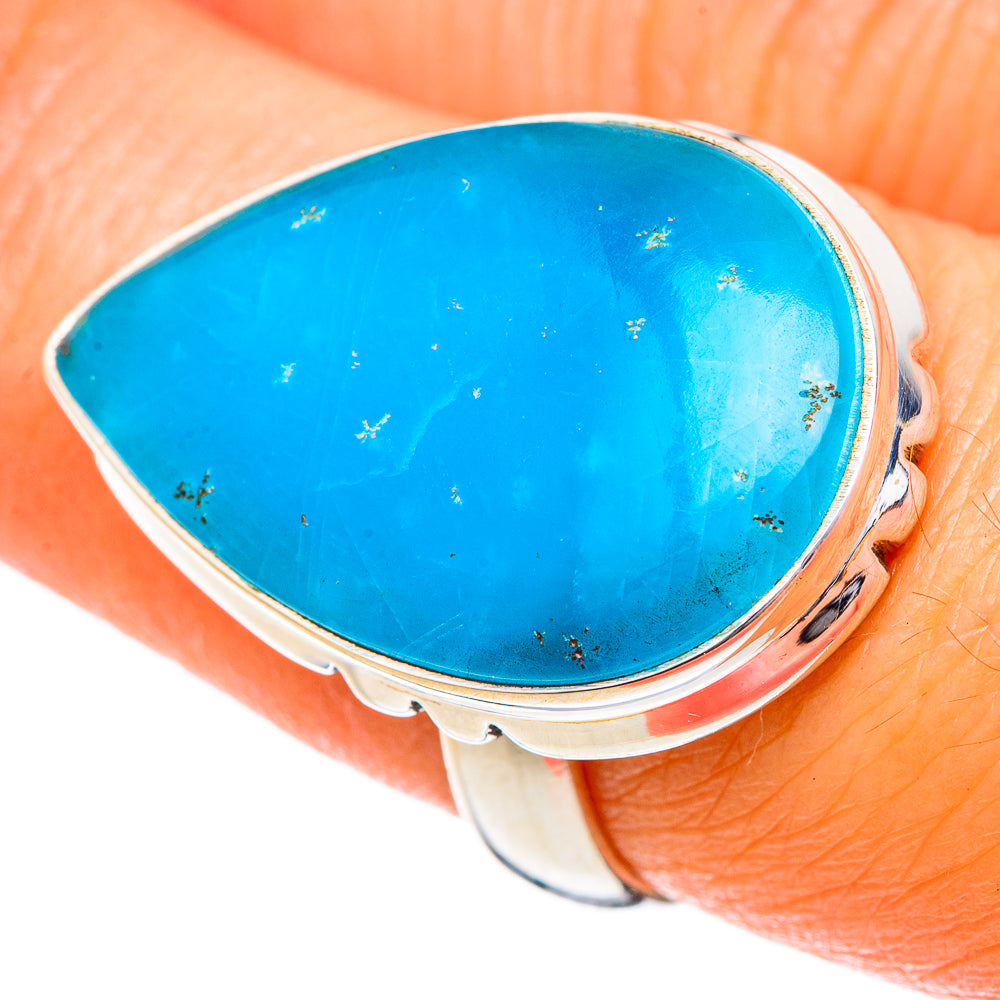 Larimar Rings handcrafted by Anasilvercos - RING101963