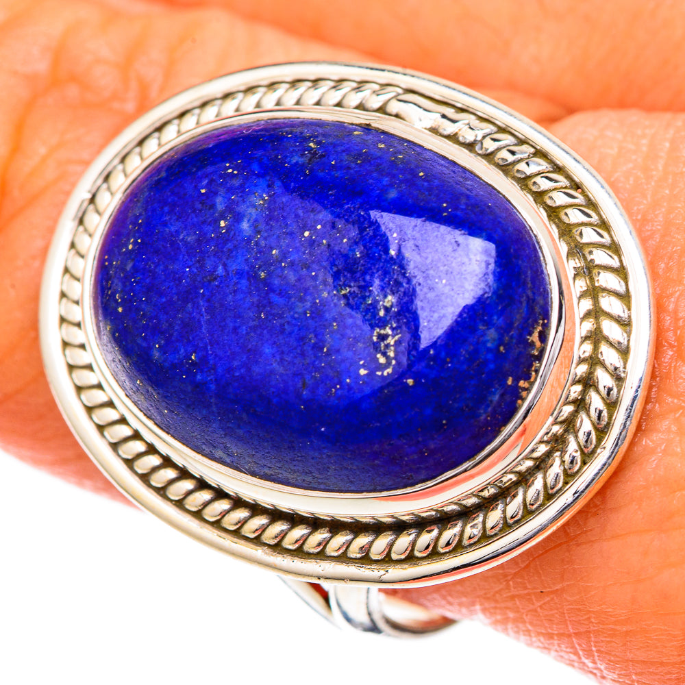 Lapis Lazuli Rings handcrafted by Anasilvercos - RING101964