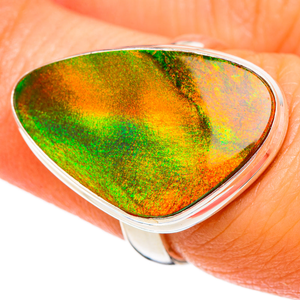 Aura Opal Rings handcrafted by Anasilvercos - RING101984