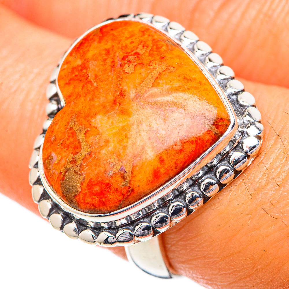 Sponge Coral Rings handcrafted by Anasilvercos - RING101994