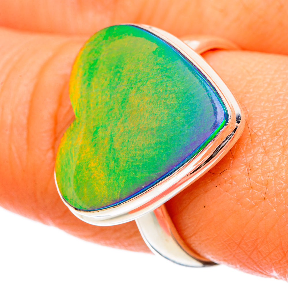 Aura Opal Rings handcrafted by Anasilvercos - RING102004