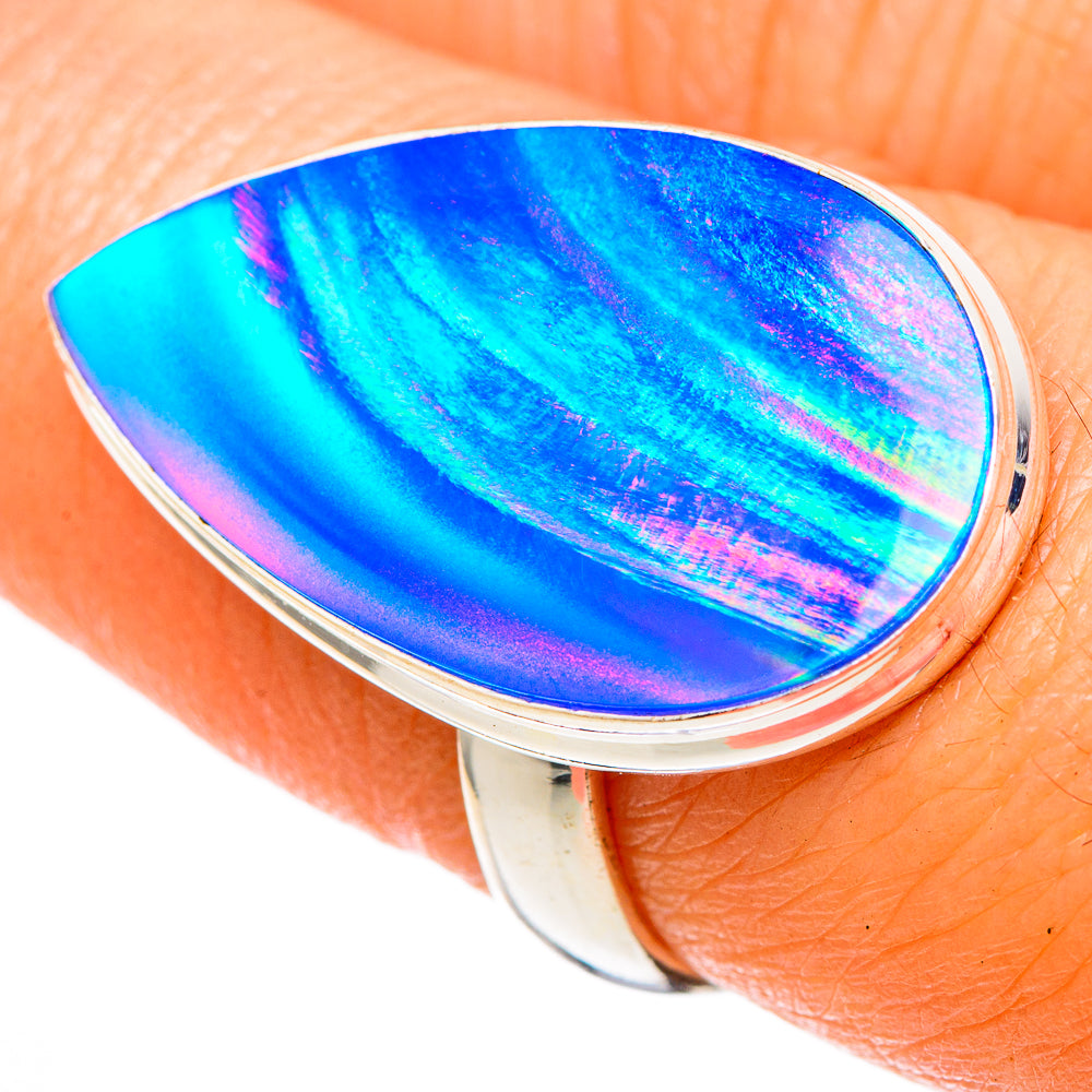 Aura Opal Rings handcrafted by Anasilvercos - RING102005