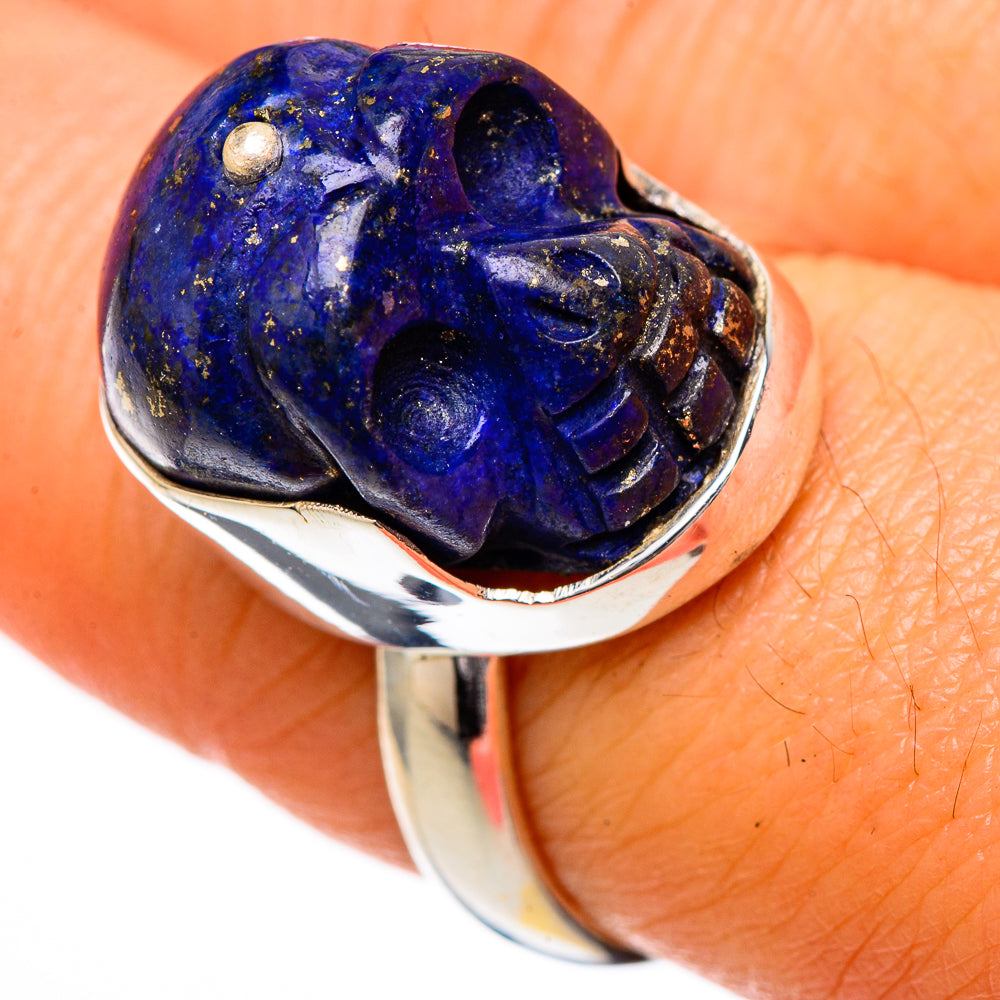 Lapis Lazuli Rings handcrafted by Anasilvercos - RING102011