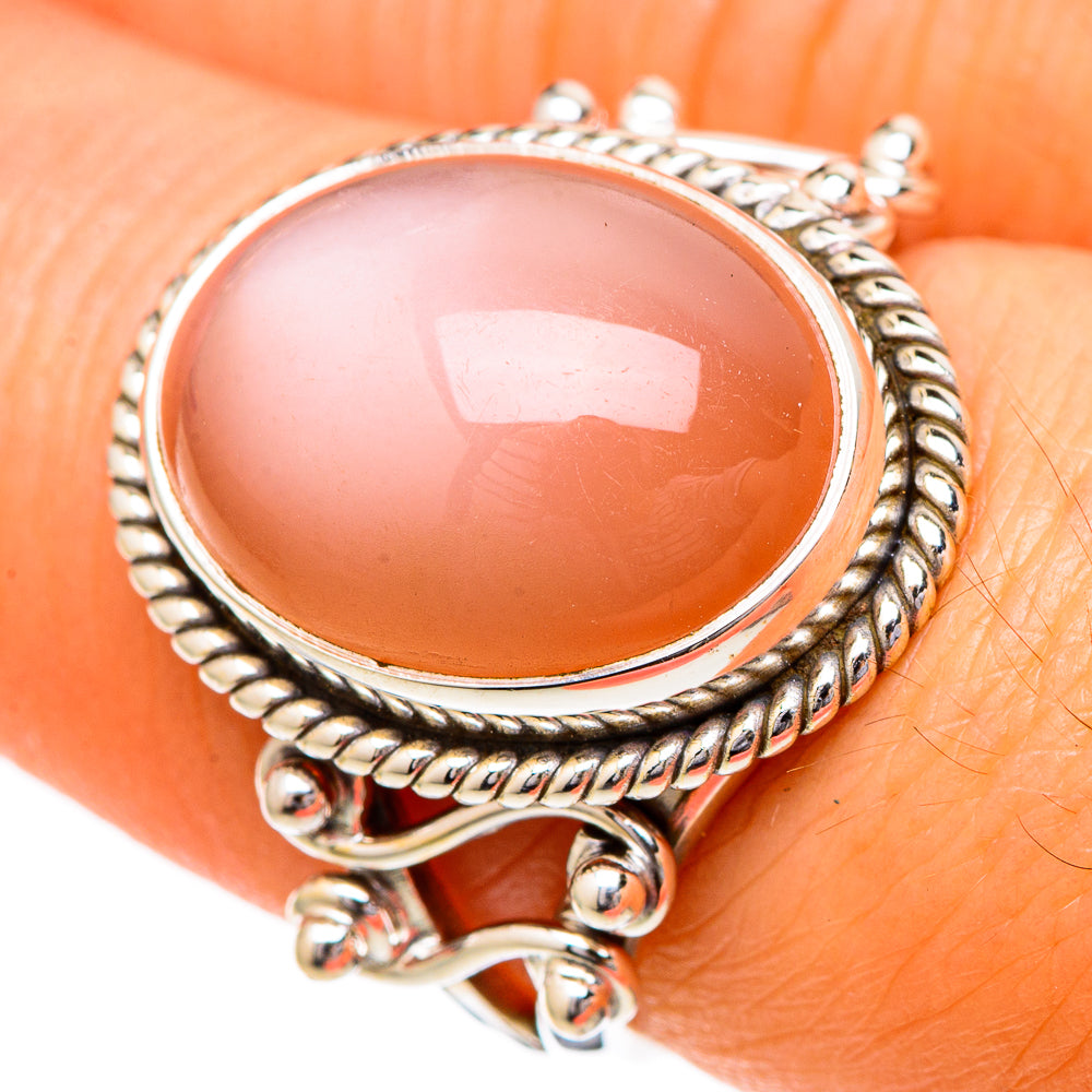 Sunstone Rings handcrafted by Anasilvercos - RING102016