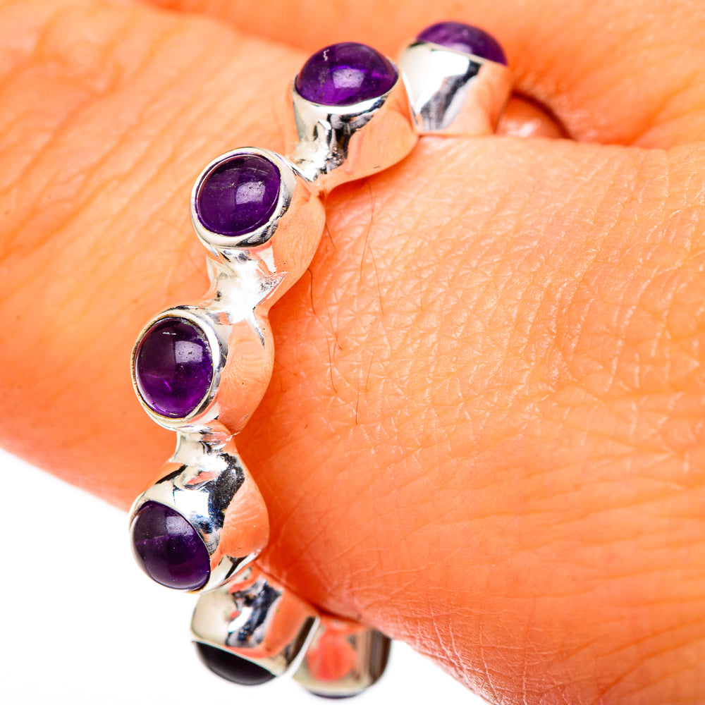 Amethyst Rings handcrafted by Anasilvercos - RING102019