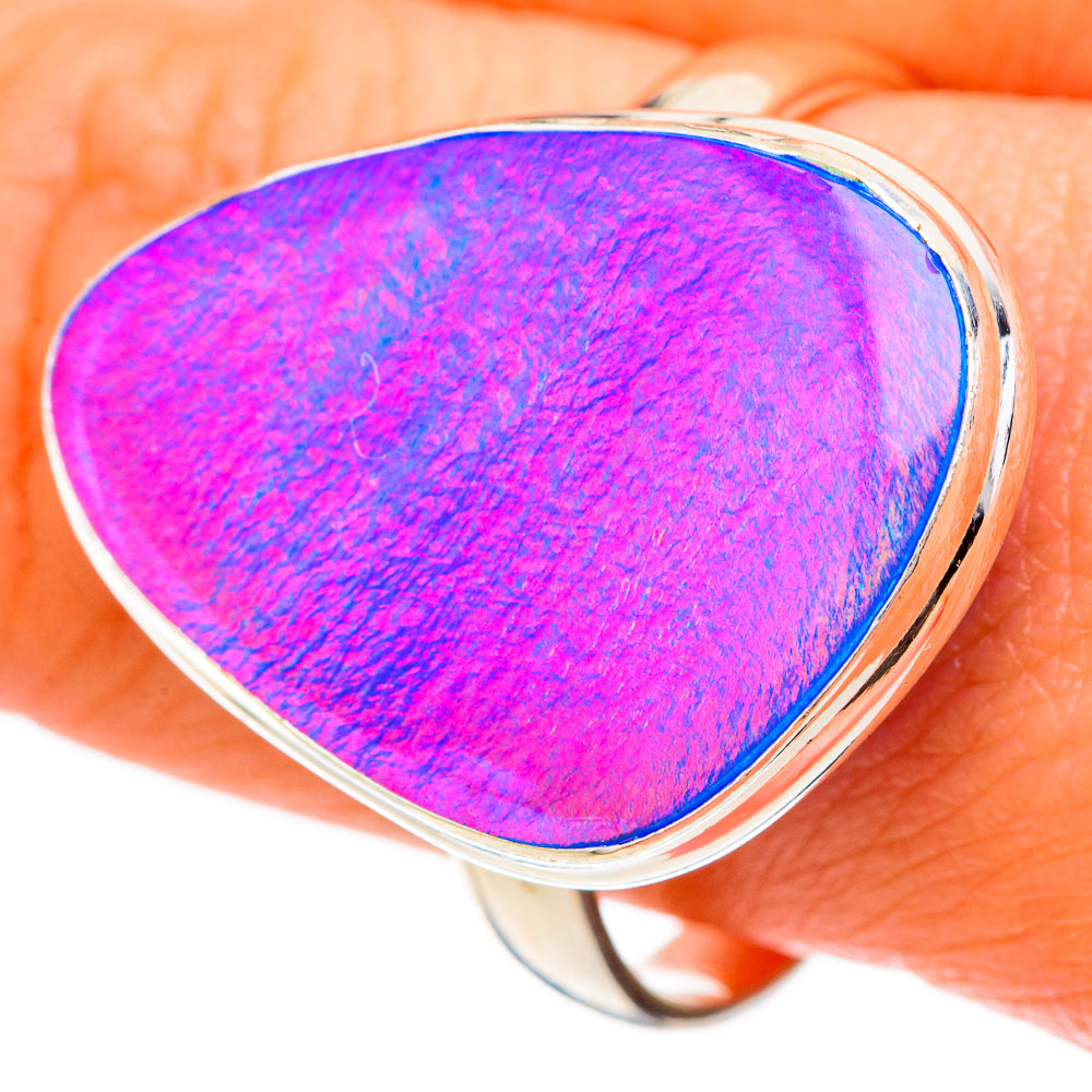 Aura Opal Rings handcrafted by Anasilvercos - RING102027