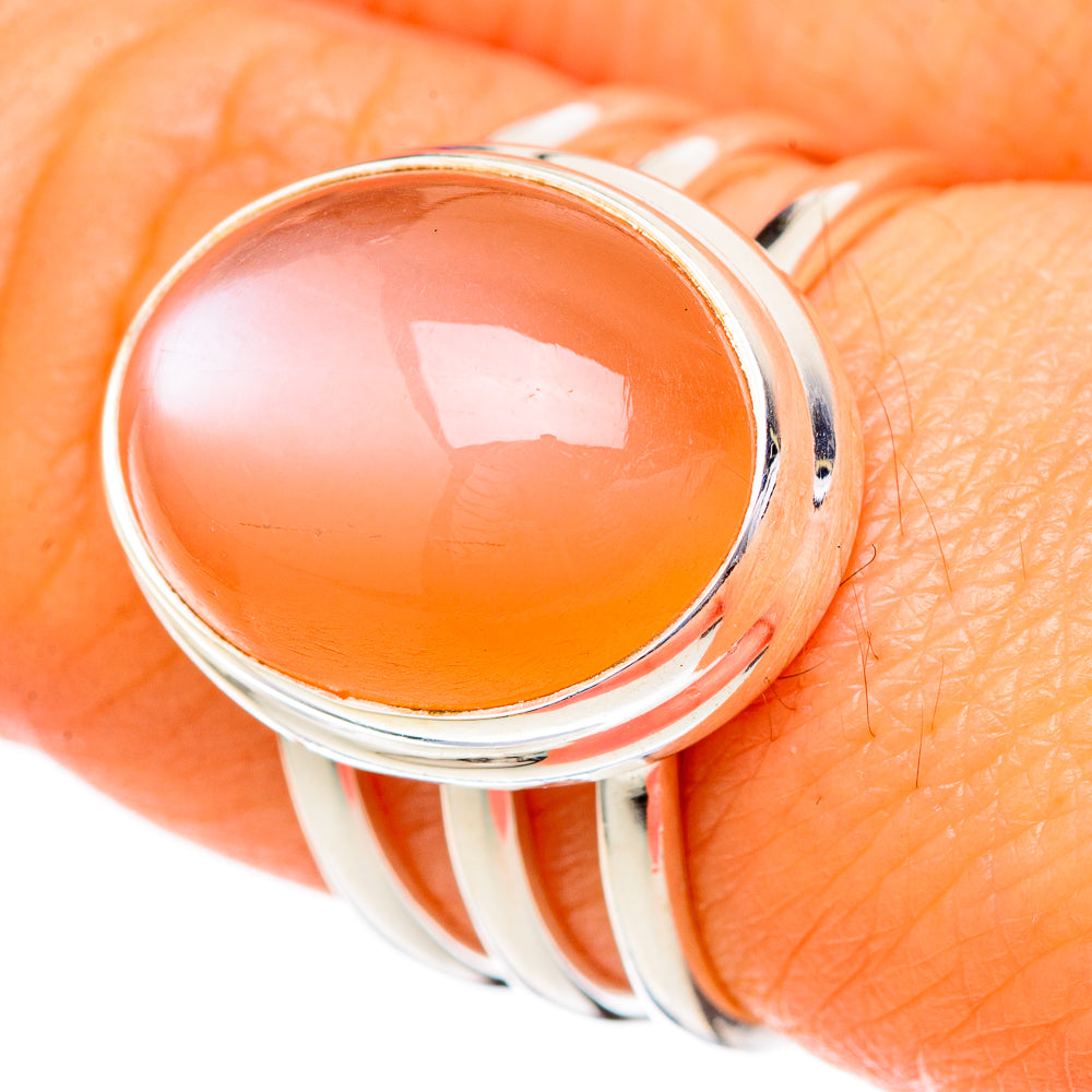 Sunstone Rings handcrafted by Anasilvercos - RING102058