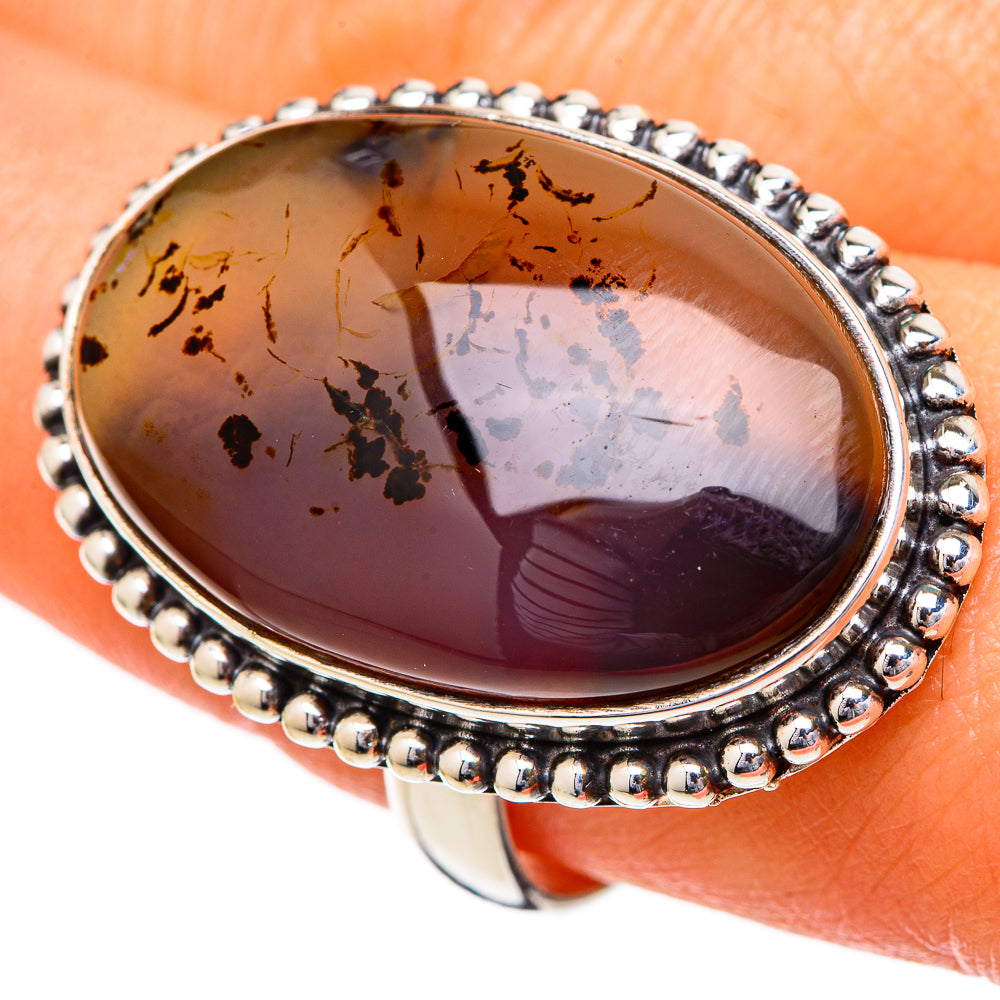 Montana Agate Rings handcrafted by Anasilvercos - RING102112