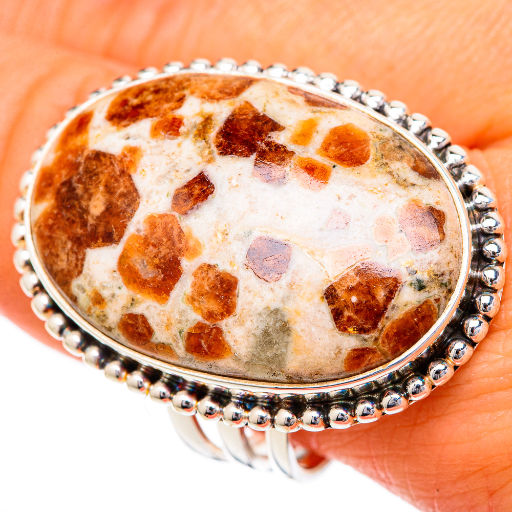 Muscovite Rings handcrafted by Anasilvercos - RING102113
