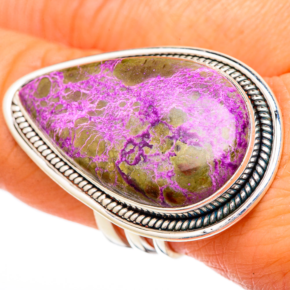 Stichtite Rings handcrafted by Anasilvercos - RING102124