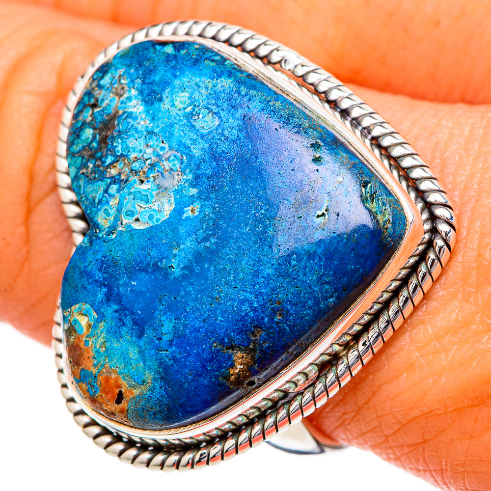 Shattuckite Rings handcrafted by Anasilvercos - RING102139