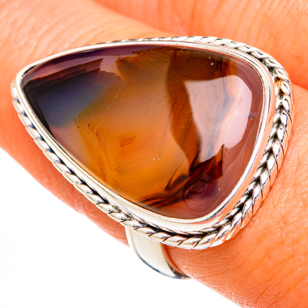 Montana Agate Rings handcrafted by Anasilvercos - RING102150