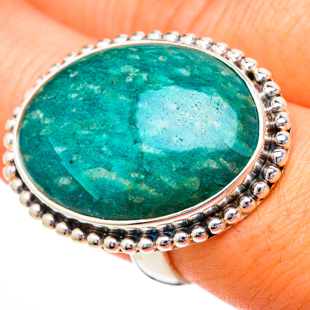 Amazonite Rings handcrafted by Anasilvercos - RING102185