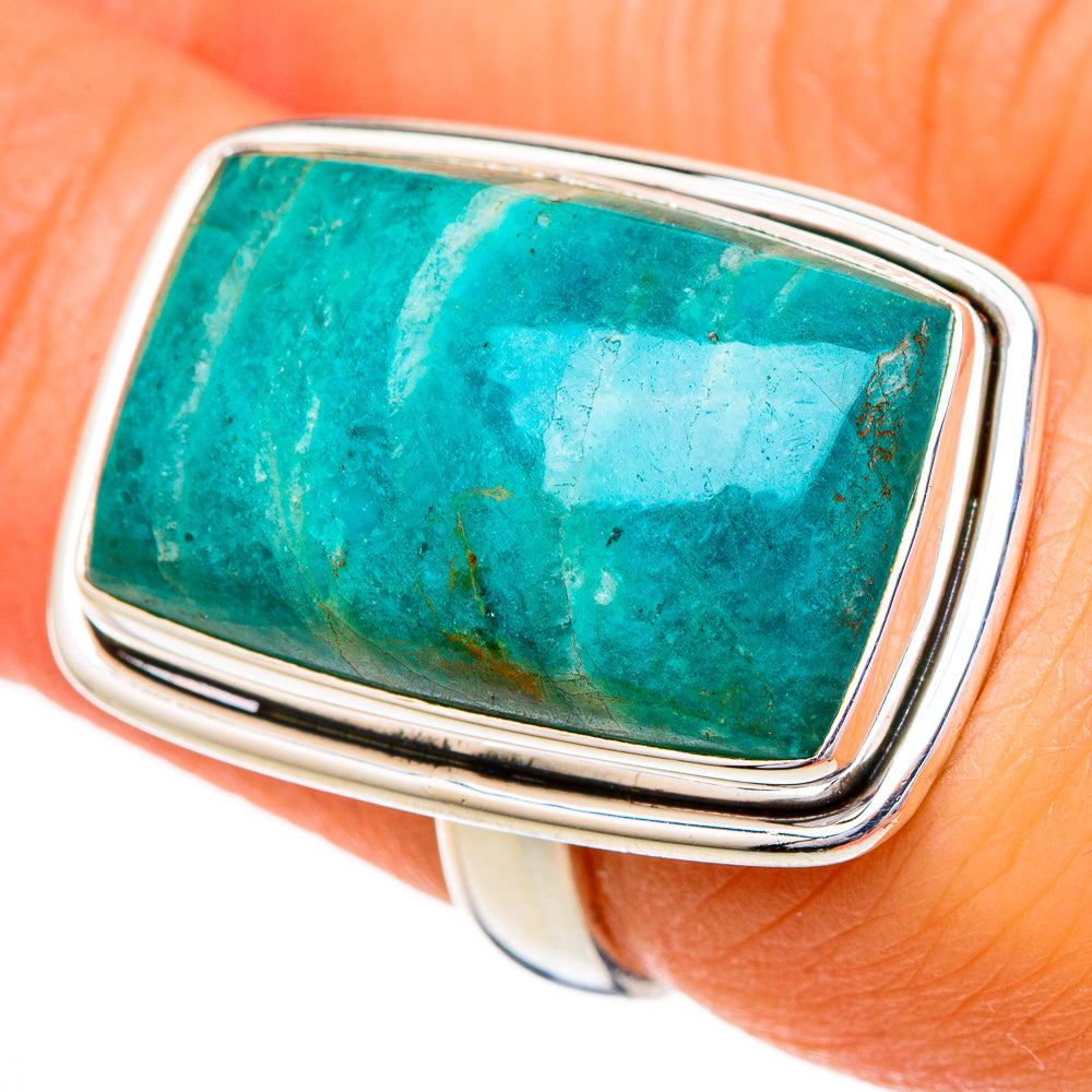 Amazonite Rings handcrafted by Anasilvercos - RING102187