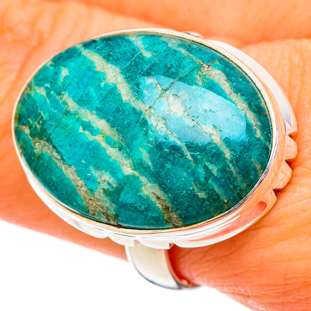 Amazonite Rings handcrafted by Anasilvercos - RING102188