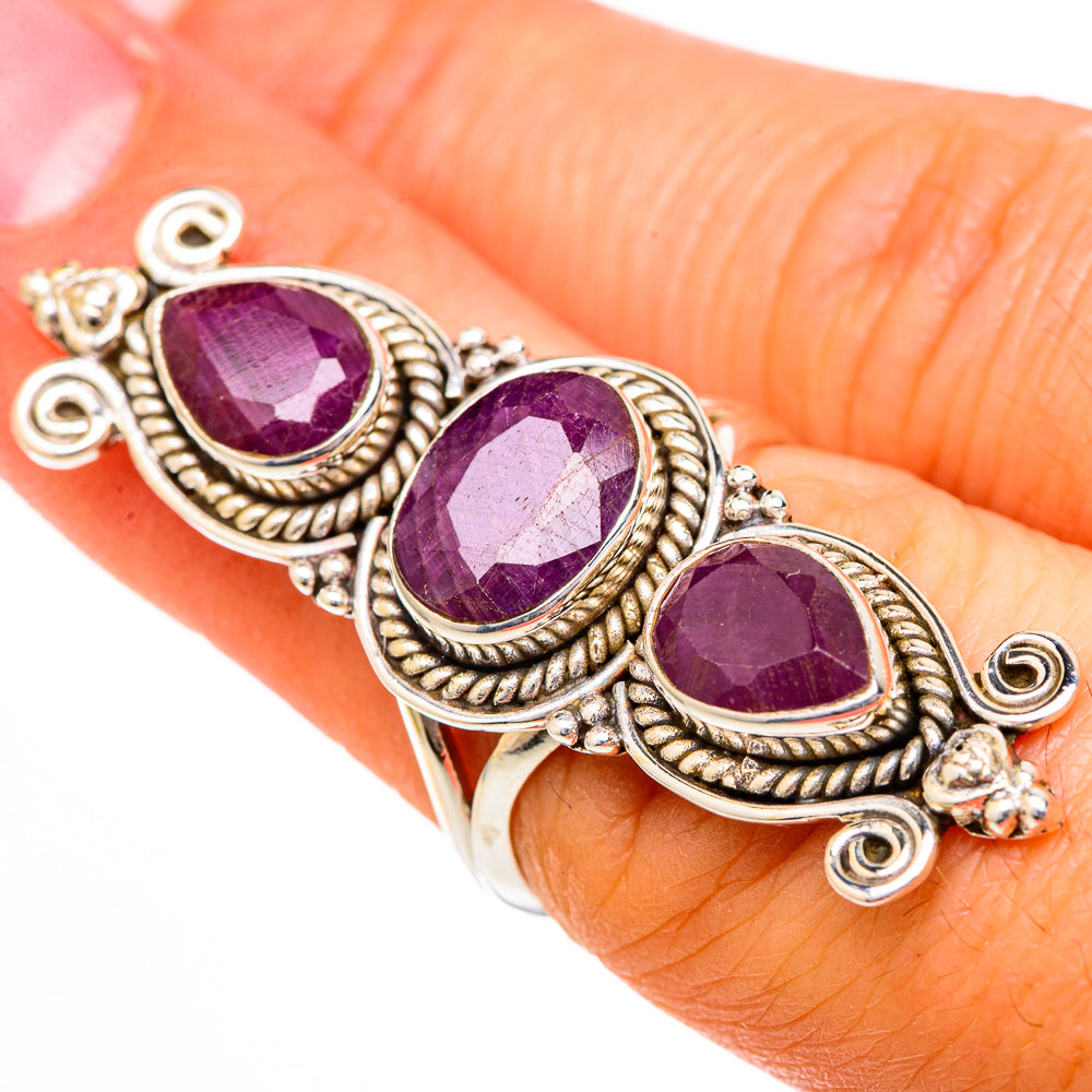 Ruby Rings handcrafted by Anasilvercos - RING102196
