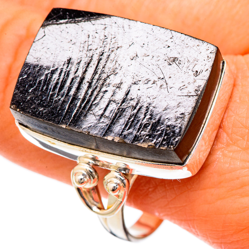 Shungite Rings handcrafted by Anasilvercos - RING102205