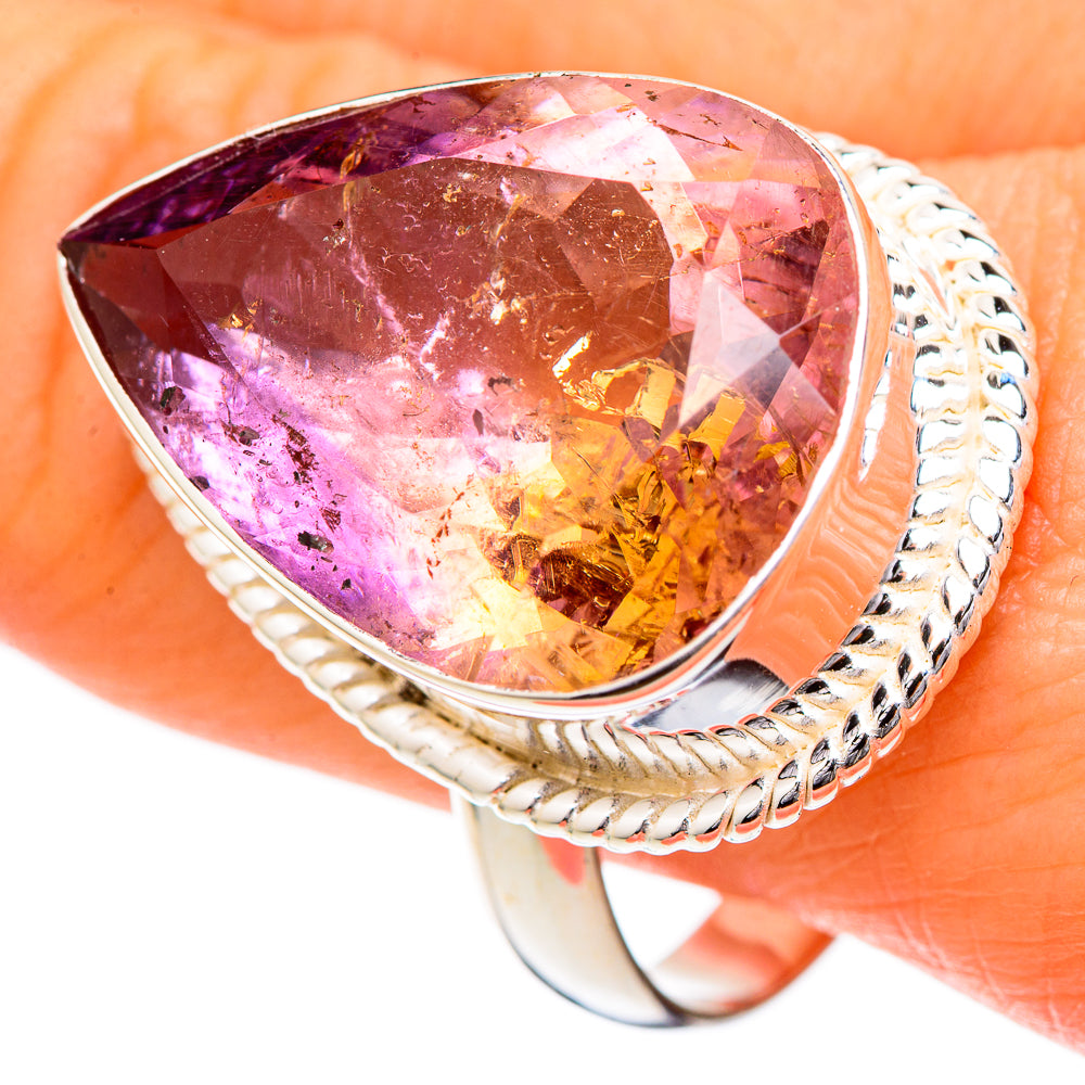 Ametrine Rings handcrafted by Anasilvercos - RING102210