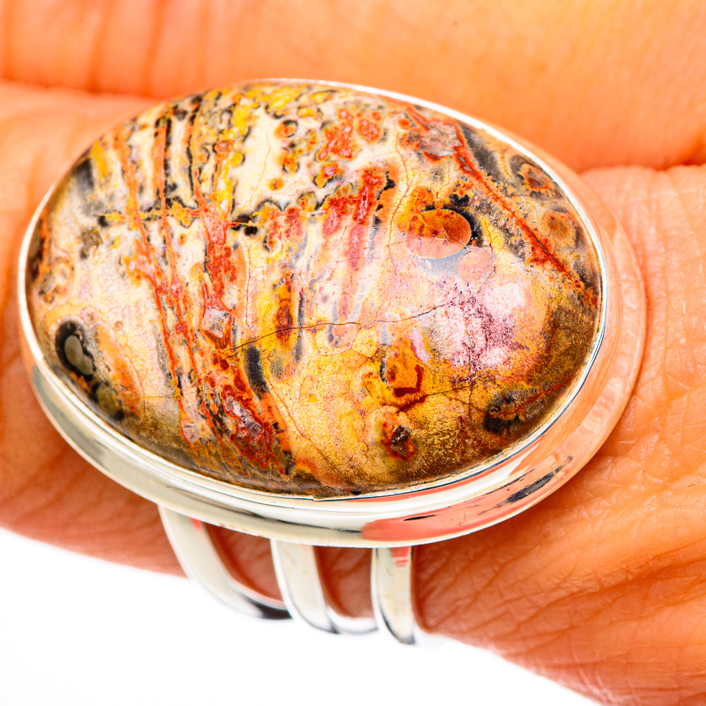 Poppy Jasper Rings handcrafted by Anasilvercos - RING102228