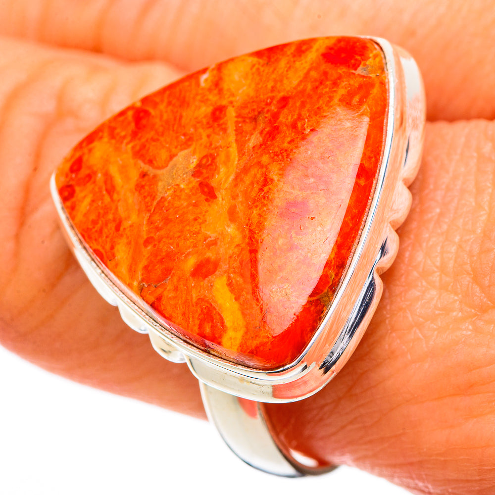 Sponge Coral Rings handcrafted by Anasilvercos - RING102230