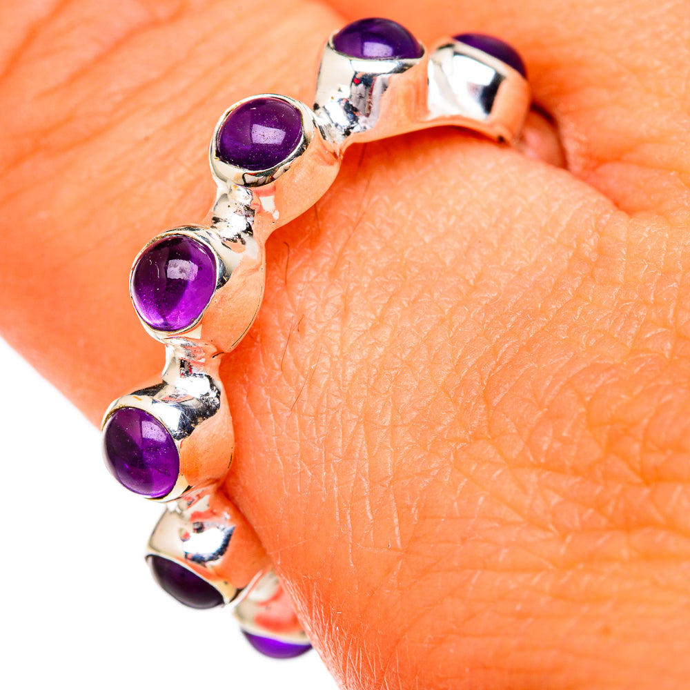 Amethyst Rings handcrafted by Anasilvercos - RING102256