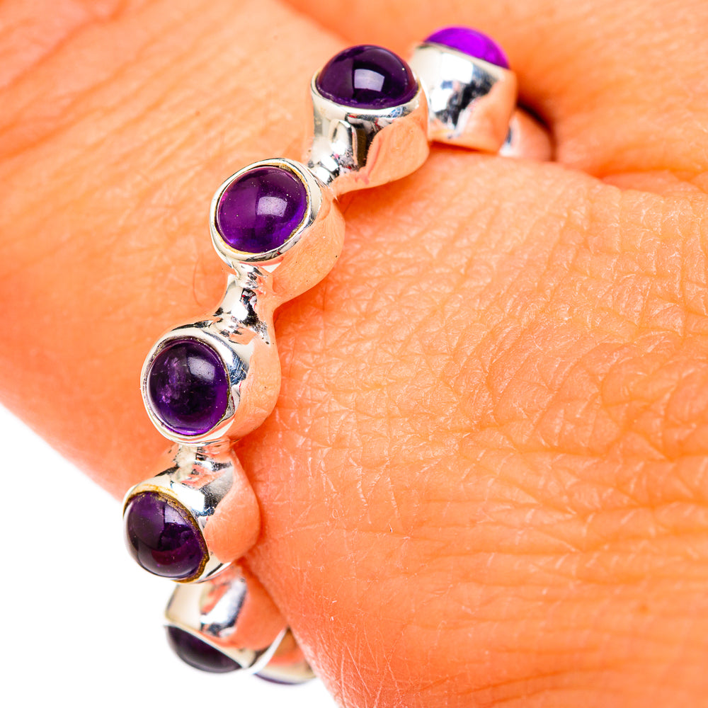Amethyst Rings handcrafted by Anasilvercos - RING102283