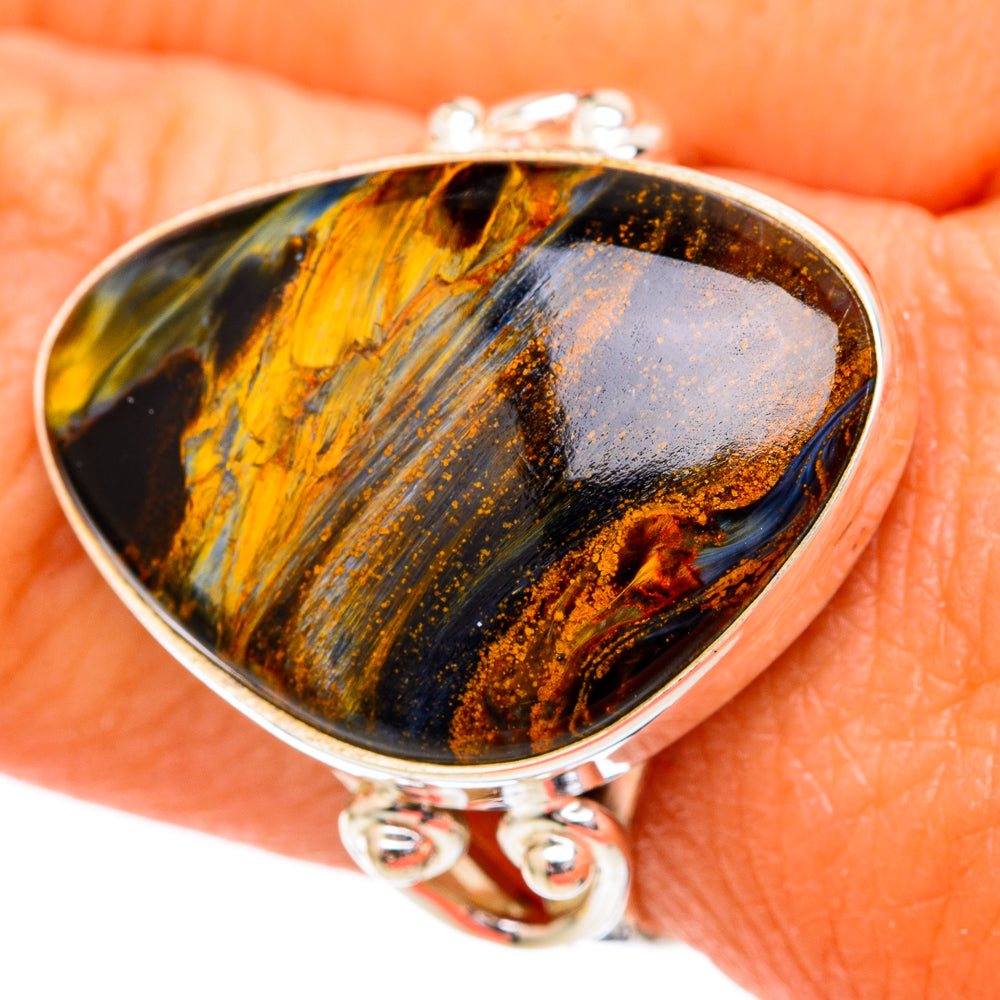 Pietersite Rings handcrafted by Anasilvercos - RING102288