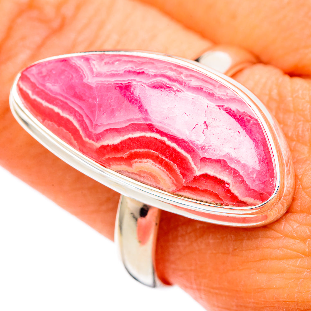 Rhodochrosite Rings handcrafted by Anasilvercos - RING102310