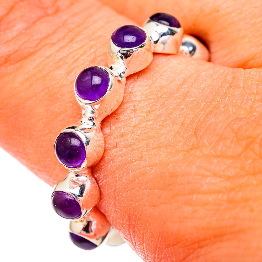 Amethyst Rings handcrafted by Anasilvercos - RING102313