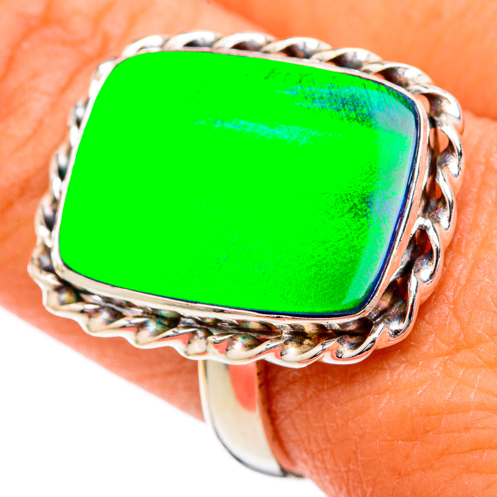 Aura Opal Rings handcrafted by Anasilvercos - RING102326