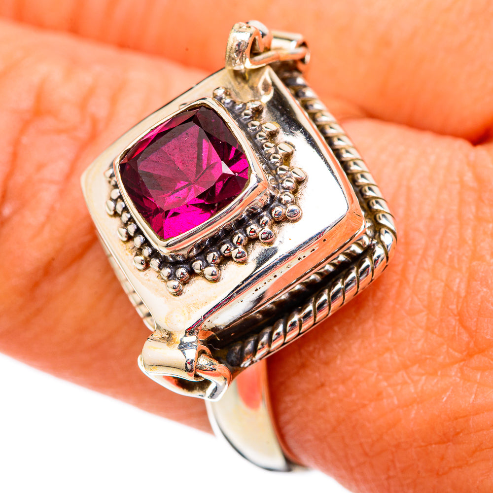 Garnet Rings handcrafted by Anasilvercos - RING102337