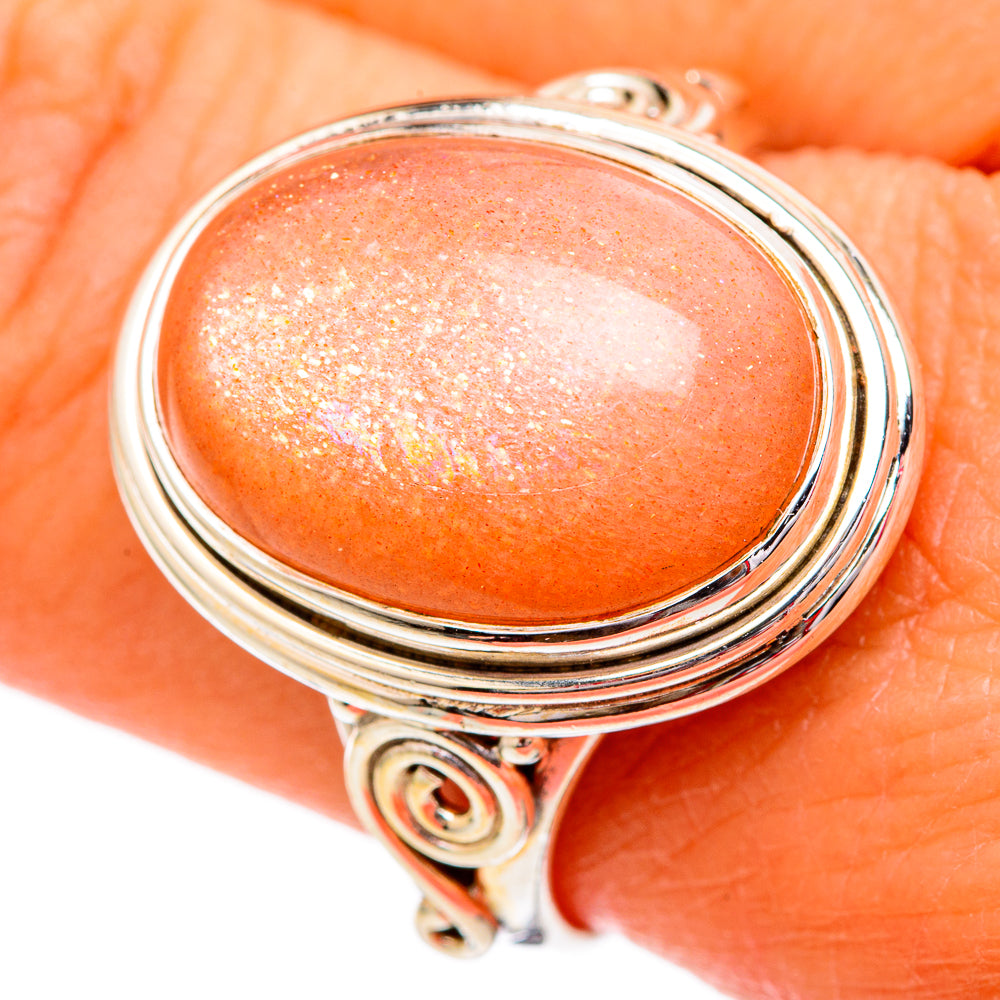 Sunstone Rings handcrafted by Anasilvercos - RING102358