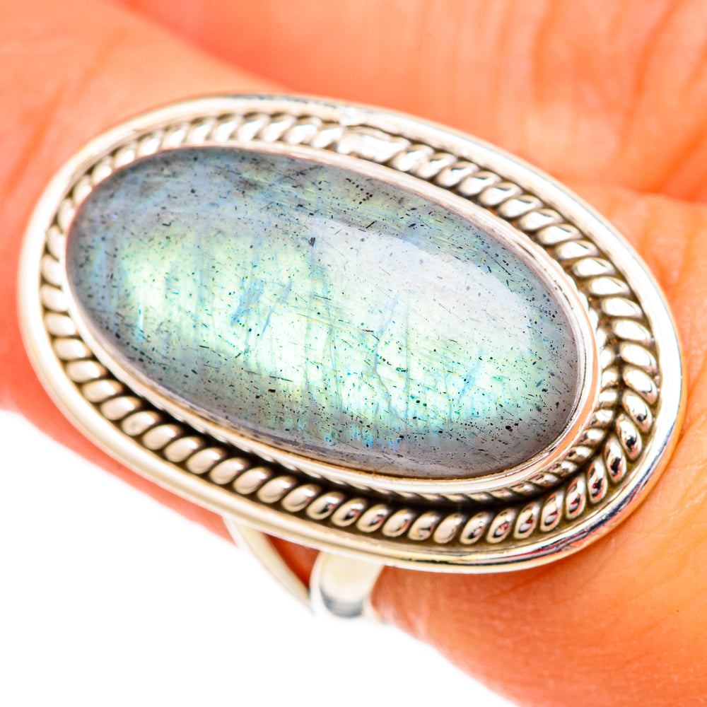 Labradorite Rings handcrafted by Anasilvercos - RING102429