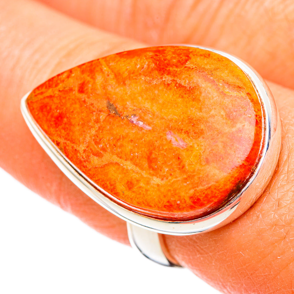Sponge Coral Rings handcrafted by Anasilvercos - RING102434