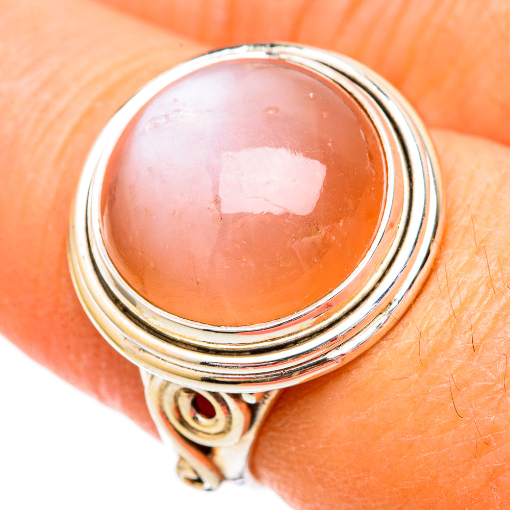 Sunstone Rings handcrafted by Anasilvercos - RING102452
