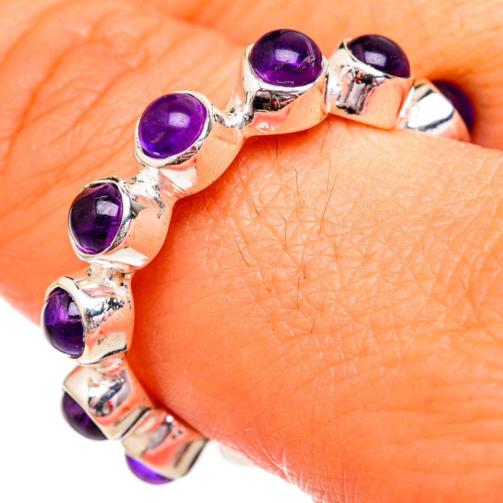 Amethyst Rings handcrafted by Anasilvercos - RING102502