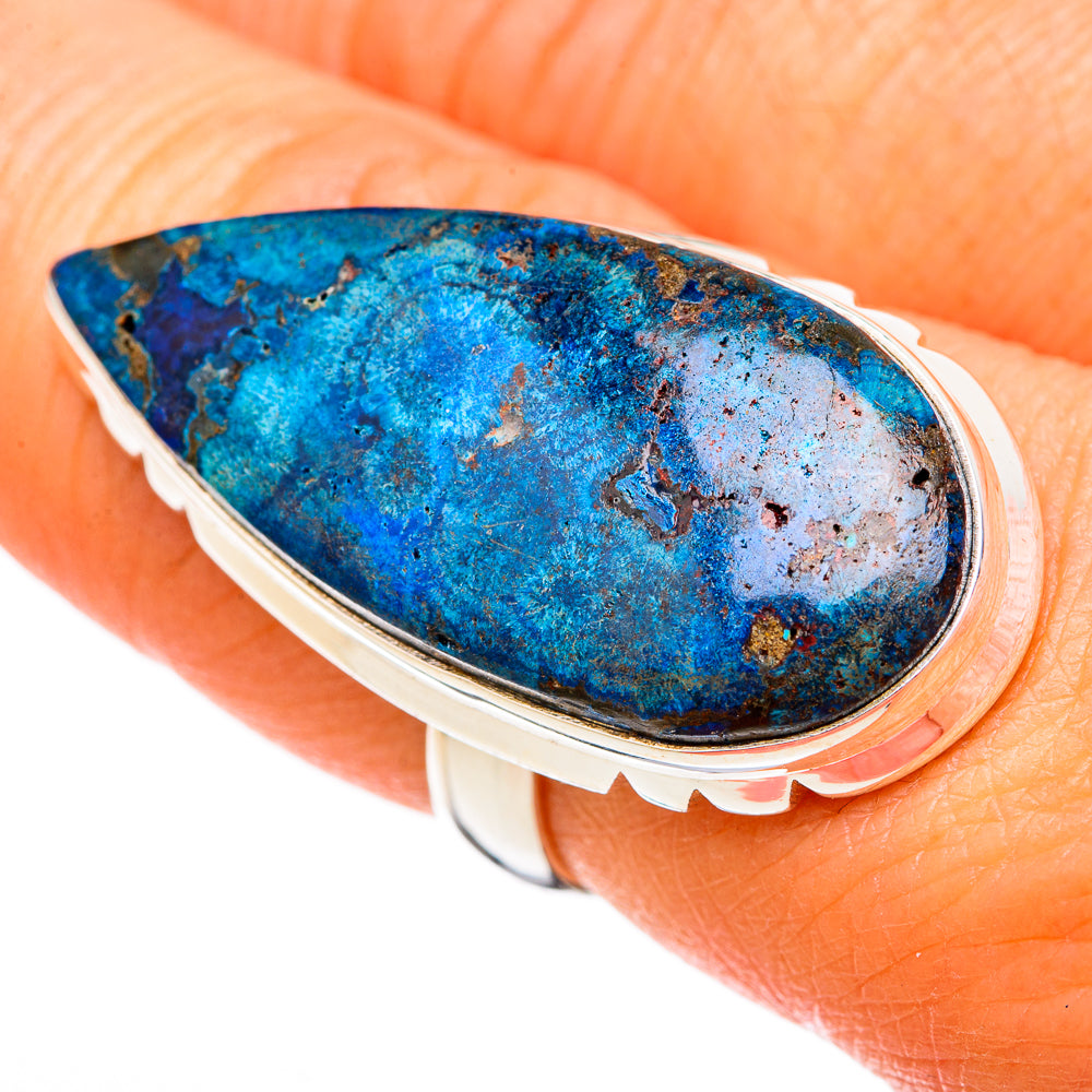 Shattuckite Rings handcrafted by Anasilvercos - RING102537